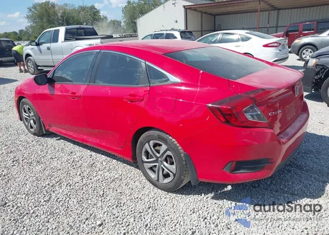 2016 Honda Civic Lx z USA, uszkodzony, nr VIN 2HGFC2F52GH534768